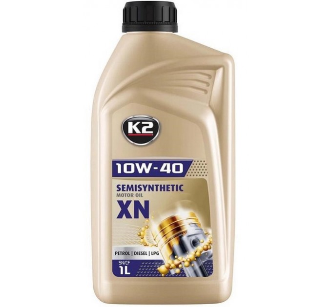 Моторное масло K2 Semisynthetic XL 10W-40 1л, цена: 197 грн.