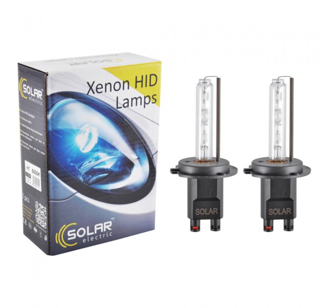 Ксеноновая лампа SOLAR H7 5000K PX26d 1750 (2 шт.), цена: 331 грн.