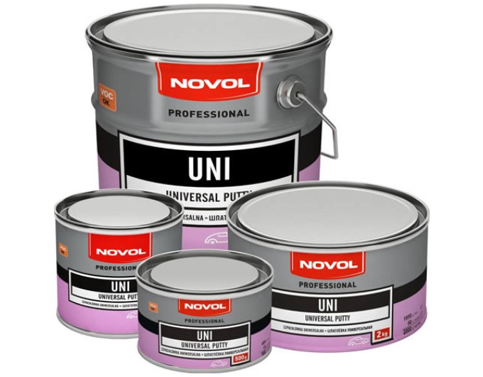 Novol UNI шпатлевка универсальная в ассортименте, ціна: 295 грн.