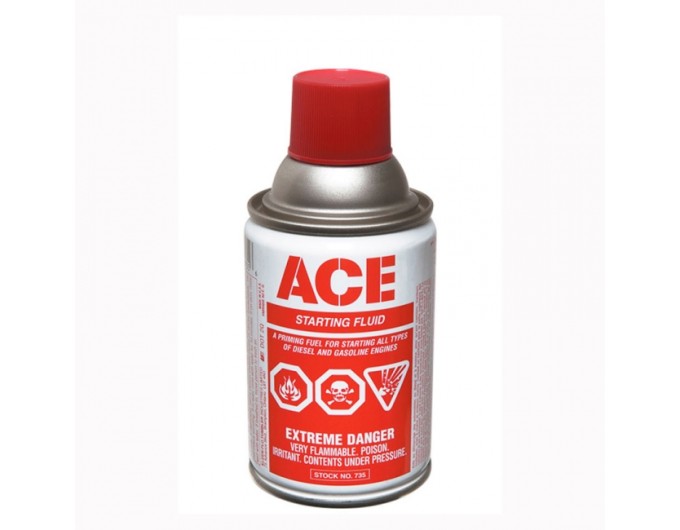 Kleen-flo ACE STARTING FLUID засіб для запуску двигуна в асортименті, ціна: 482 грн.