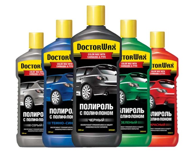 Doctor Wax поліроль з поліфлоном, 300 мл, ціна: 683 грн.