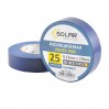 Лента изоляционная ПВХ Solar, 0.13mm x 19mm, 25м, синяя, цена: 33 грн.