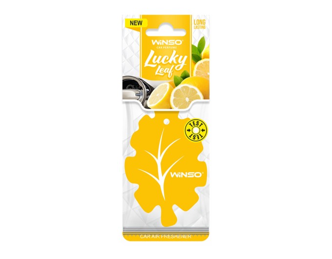 Освежитель воздуха Winso Lucky Leaf, целлюлозный ароматизатор, Lemon, цена: 32 грн.