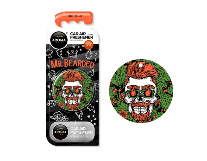 Ароматизатор Aroma Car Polymer Circle Mr.Bearded - Mukhalat сухой, цена: 130 грн.
