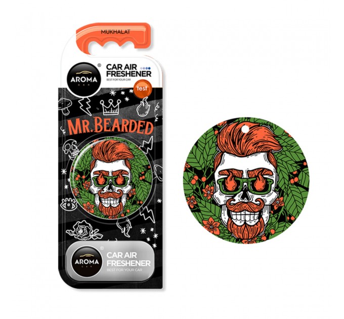 Ароматизатор Aroma Car Polymer Circle Mr.Bearded - Mukhalat сухой, цена: 130 грн.