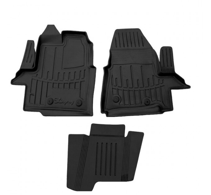 Ford Transit Custom (2012-...) комплект 3D килимків з 3 штук (Stingray), ціна: 1 650 грн.