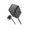 Сетевое зарядное устройство XO WL24 Fast Charging Desktop Charger Array Plug 65W черный, цена: 999 грн.