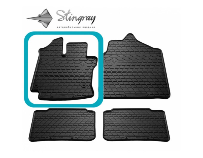 Toyota Yaris I (P1) (1999-2006) коврик передний левый (Stingray), цена: 906 грн.