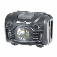 Фонарь налобный Nord Camp 150Lm, 3W LED, 1200mAh с сенсором белый/красный