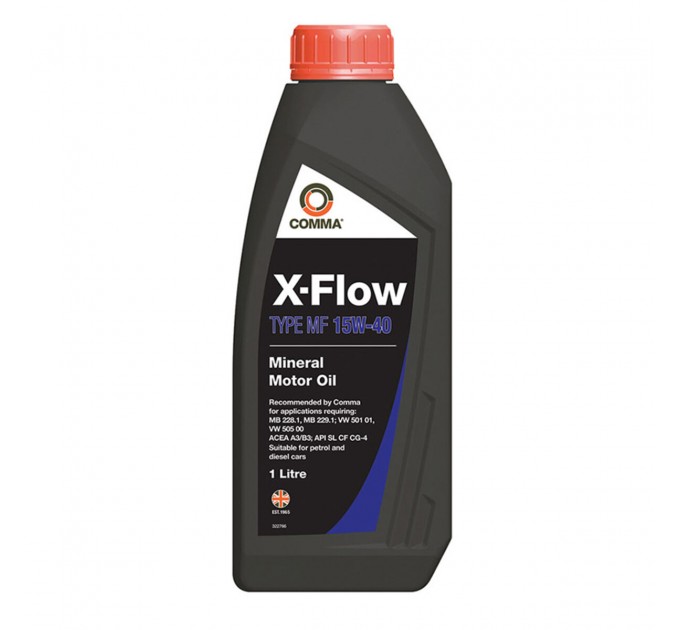 Моторное масло Comma X-Flow Type MF 15W-40 1л, цена: 437 грн.