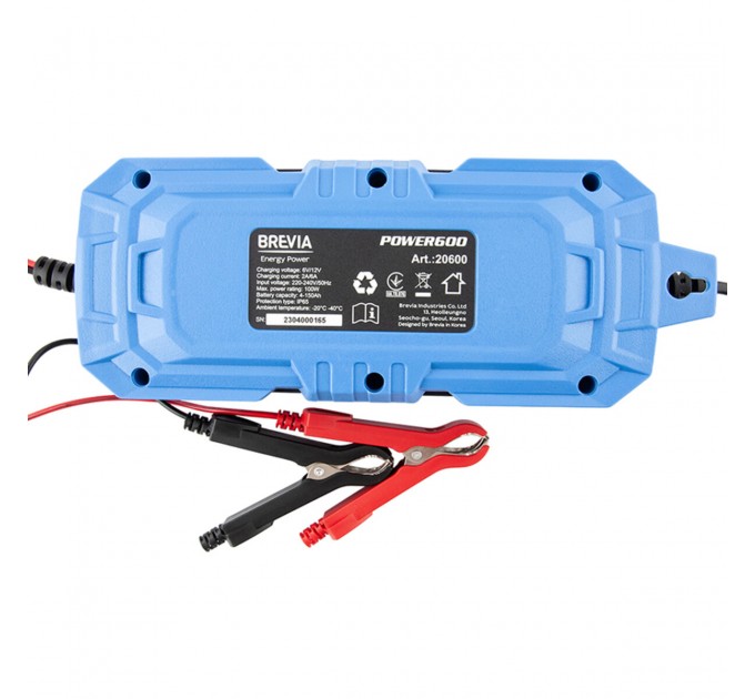 Зарядний пристрій АКБ Brevia Power 6/12В 150А·год 6А, ціна: 1 962 грн.