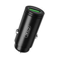 Автомобильное зарядное устройство XO CC39 QC3.0 18W черный