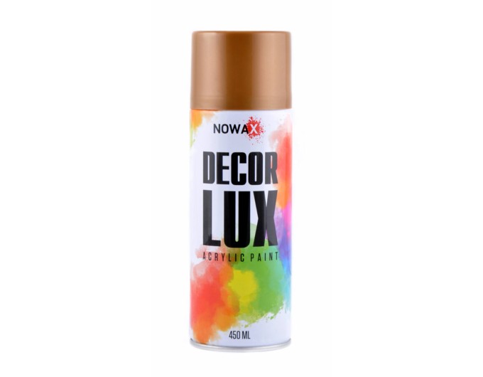 Фарба акрилова Nowax Spray Золотий металік 450мл, ціна: 145 грн.