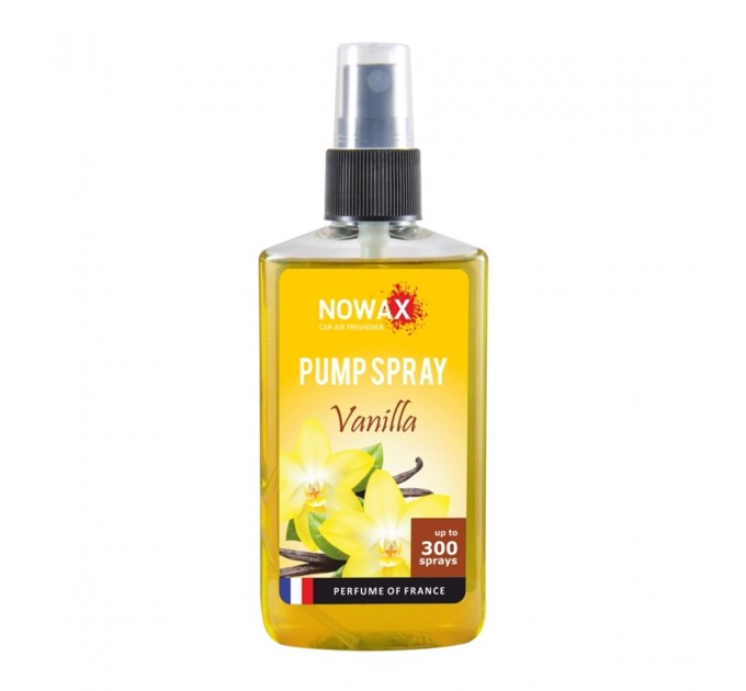 Ароматизатор Nowax Pump Spray Vanilla, 75ml у вигляді спрею, ціна: 103 грн.