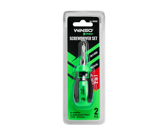 Отвертка Winso Pro со сменной двухсторонней насадкой 2в1, цена: 80 грн.