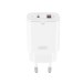 Сетевое зарядное устройство XO L130 PD30W/QC18W 1USB-C+1USB-A белый, цена: 299 грн.