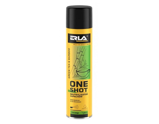 Нейтрализатор запаха и освежитель воздуха Erla One Shot Зеленый чай и бамбук, 600мл, цена: 199 грн.