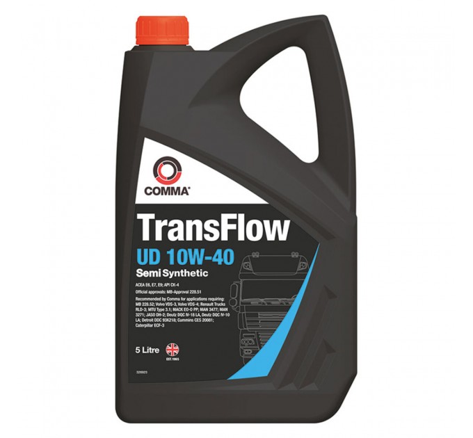 Моторное масло Comma Transflow UD 10W-40 5л, цена: 2 147 грн.