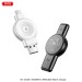 Беспроводное зарядное устройство XO CX026 Watch Wireless Charger Apple/Samsung USB/Type-C белый, цена: 259 грн.