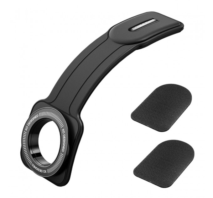 Держатель телефона автомобильный XO C145 90° Bending Velcro Magnetic черный, цена: 299 грн.