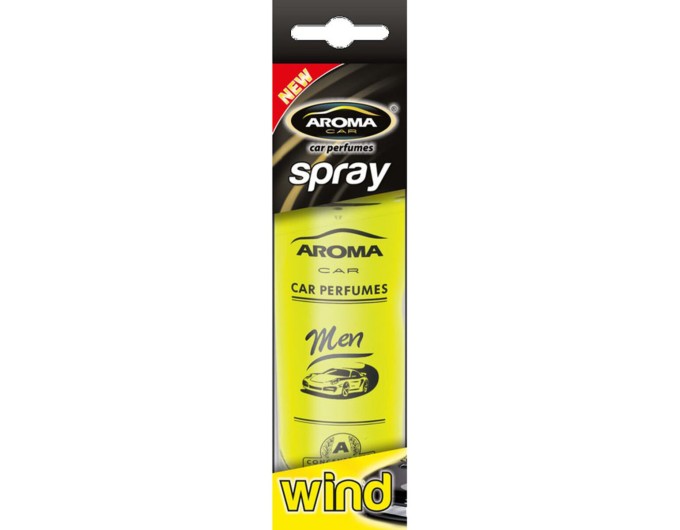 Ароматизатор Aroma Car Spray Men Wind, 50ml для салона авто, цена: 178 грн.