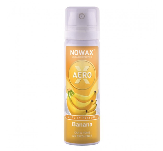 Ароматизатор Nowax X Aero Banana, 75ml у вигляді спрею, ціна: 150 грн.