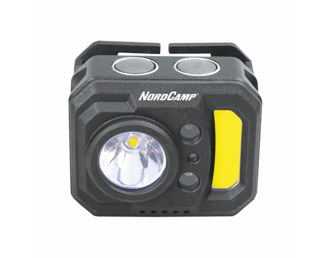 Ліхтар налобний Nord Camp 140+130Lm, 3W XPE+3W COB, 850mAh, з сенсором білий/червоний, ціна: 464 грн.
