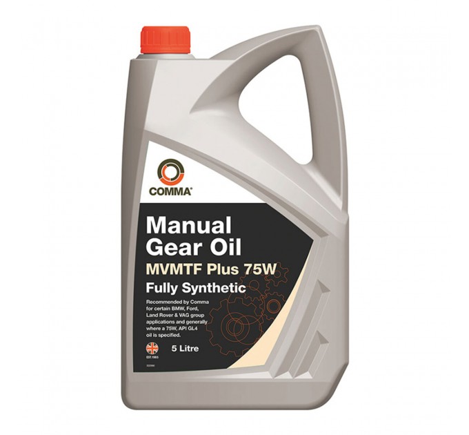Трансмиссионное масло Comma MVMTF FS Plus 75W-90 GL4 5л, цена: 4 805 грн.