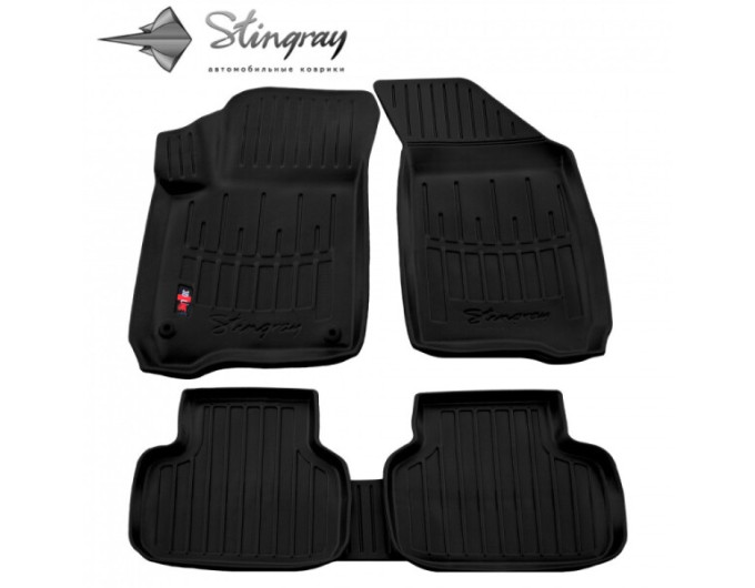 Fiat Freemont (2011-2016) комплект 3D ковриков с 5 штук (Stingray), цена: 1 870 грн.