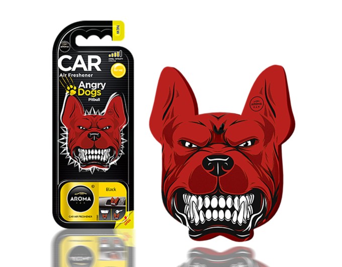 Ароматизатор Aroma Car Angry Dogs - Black сухой, цена: 125 грн.