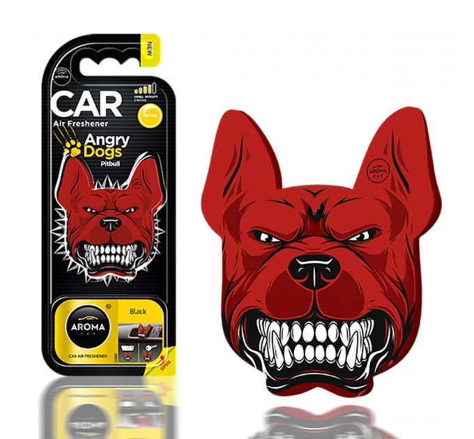 Ароматизатор Aroma Car Angry Dogs - Black сухий, ціна: 125 грн.