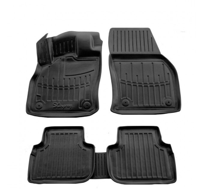 Audi Q3 (F3) (2019-...) комплект 3D килимків з 5 штук (Stingray), ціна: 1 870 грн.