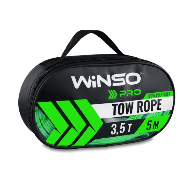 Трос буксировочный ленточный Winso Pro, 3,5т 5м, цена: 416 грн.