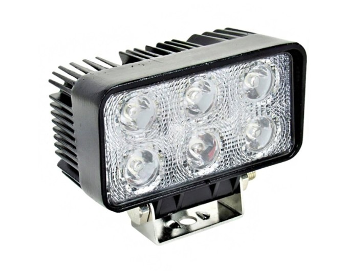 Фара светодиодная Brevia Epistar white Spot 10-30V, 18W (6x3W), 1320Lm, 1шт, цена: 408 грн.