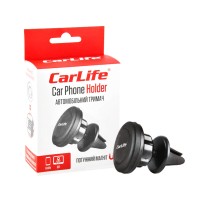 Тримач мобільного телефону автомобільний Carlife PH612 магнітний на дефлектор