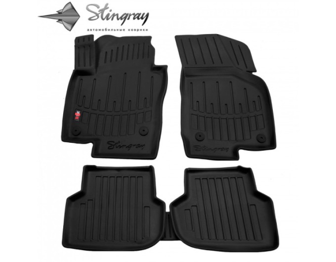 Volkswagen Jetta VI (A6) (2010-2018) комплект 3D килимків з 5 штук (Stingray), ціна: 1 870 грн.