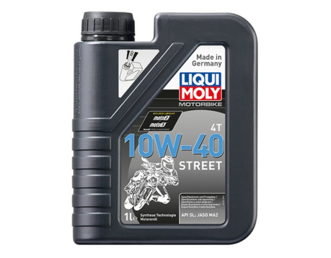 Олива для 4-тактних двигунів Liqui Moly Motorbike 4T 10W-40 Street 1л, ціна: 657 грн.