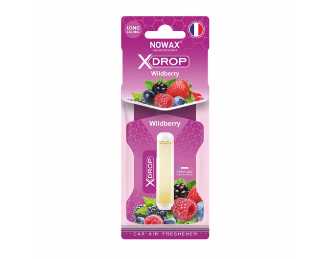 Ароматизатор целюлозний з капсулою Nowax серія X Drop - Wildberry, ціна: 67 грн.