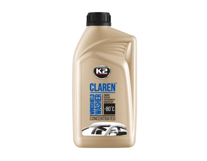 Омивач скла K2 Claren Windshield Washer -80°С зимовий Нейтральний концентрат 1л, ціна: 147 грн.