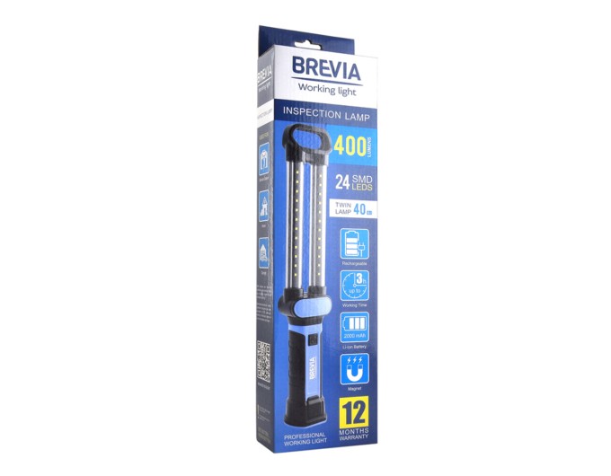 Фонарь инспекционный Brevia LED 24SMD 40см 400lm 2000mAh microUSB, цена: 1 343 грн.