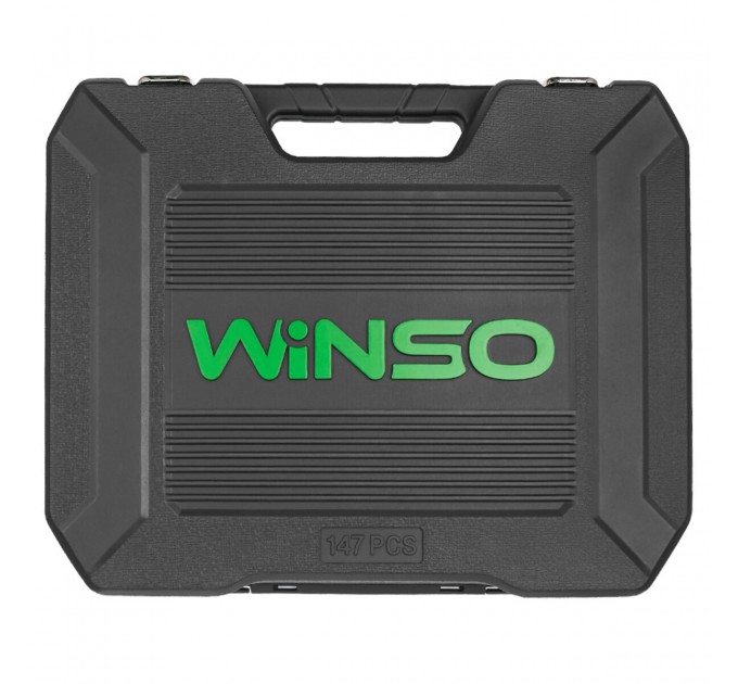 Професійний набір інструментів в кейсі Winso Pro 1/2", 1/4", 3/8" 72T, CR-V, 147од., ціна: 6 821 грн.