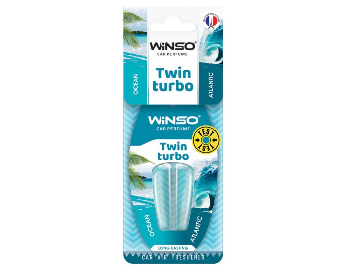 Ароматизатор з подвійною капсулою Winso Twin Turbo - Atlantic & Ocean, ціна: 76 грн.