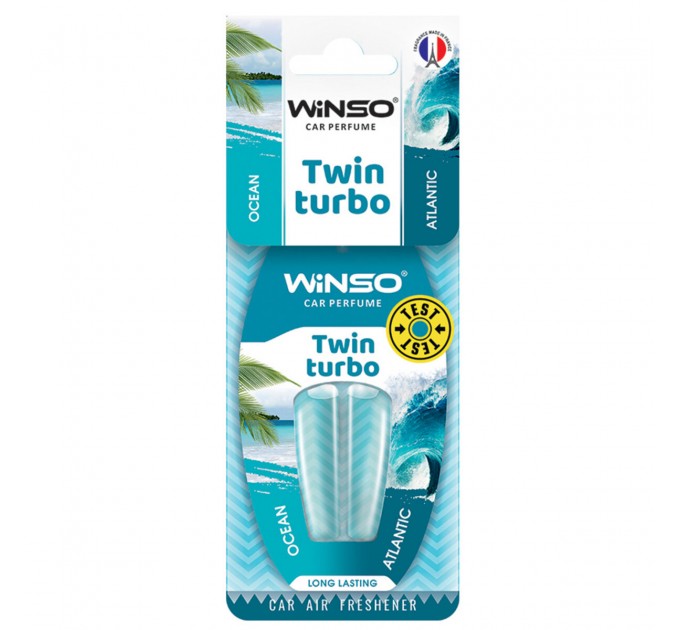 Ароматизатор з подвійною капсулою Winso Twin Turbo - Atlantic & Ocean, ціна: 76 грн.