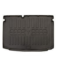 Volkswagen 3D килимок в багажник Polo (2009-2017) (hatchback/lower trunk) (Stingray)
