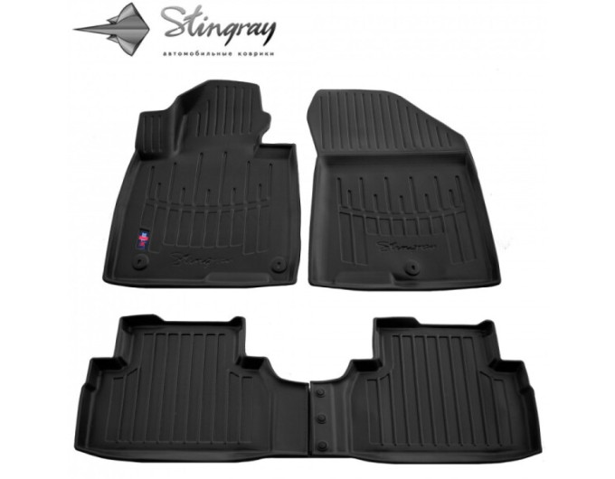 Hyundai Santa Fe IV (TM) (2018-2020) комплект ковриков с 4 штук (Stingray), цена: 1 870 грн.