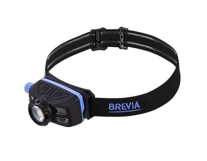 Фонарь налобный Brevia 400Lm, 5W LED, Zoom, Sensor, 1400mAh, цена: 1 245 грн.