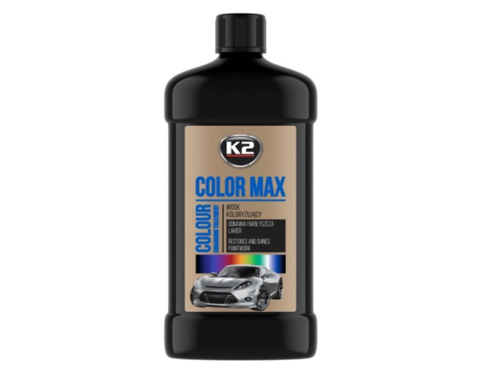 Поліроль для кузова K2 Color Max восковий чорний 500мл, ціна: 206 грн.