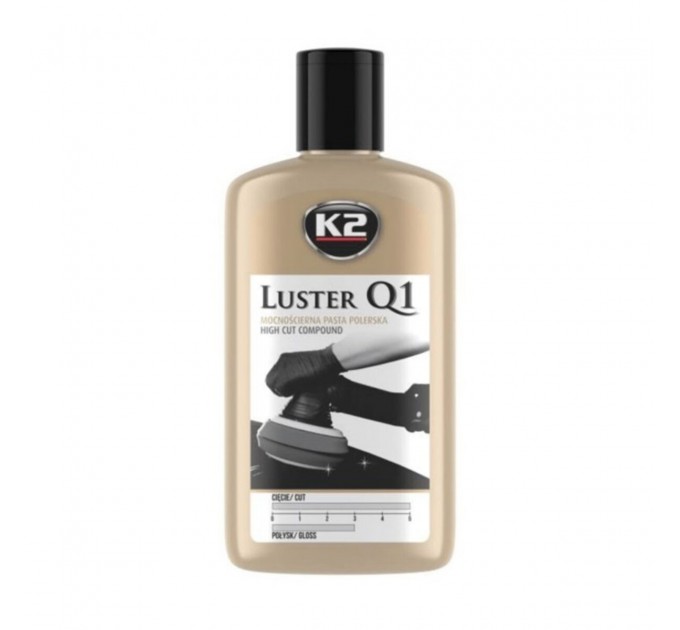 Паста для полировки кузова K2 Luster Q1 белая 250г, цена: 381 грн.