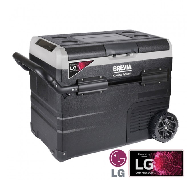 Холодильник автомобильный Brevia 50л (компрессор LG) 22635, цена: 19 699 грн.