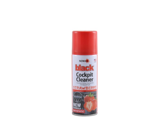 Полироль для панели приборов Nowax Cockpit Cleaner Spray Клубника, 200мл, цена: 99 грн.